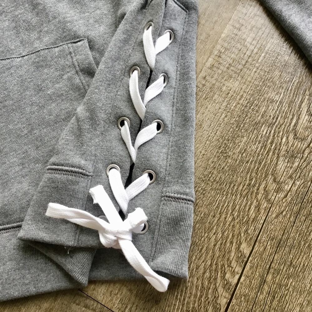 NWT Victorias Secret Pink Campus Oversized Hoodie - Picture 4 of 8